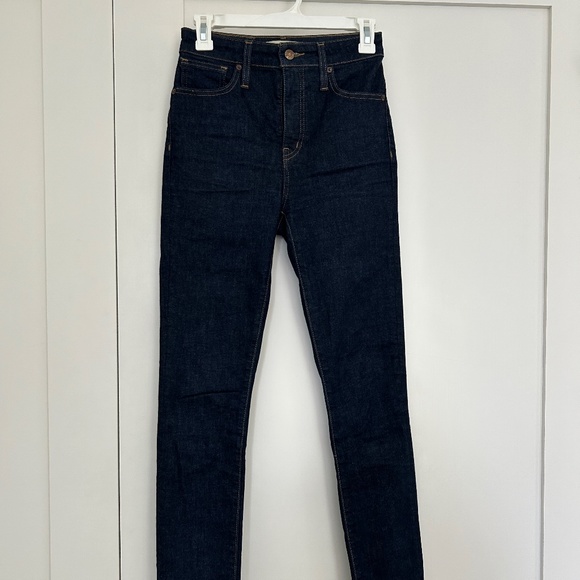 Madewell Denim - Madewell TALL curvy high rise skinny jeans